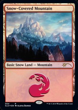 Snow-Covered Mountain Secret Lair Drop